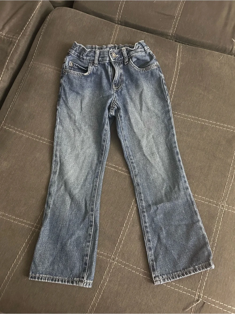 The Children's Place Washed Blue Boys Flare Jeans